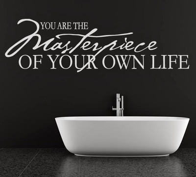 50% OFF on DeStudio DeStudio You Are The Masterpiece Wall Stickers Size MEGA WALL STICKER Sticker