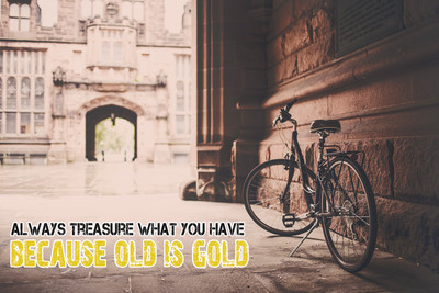 16% OFF on Old Is Gold Poster Paper Print 16% OFF on Old Is Gold Poster Paper Print