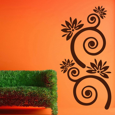 81% OFF on D��cor Kafe Decal Style Swirl Wall Art Large Size-16*32 Inch Wall Sticker Sticker Pack of 1 81% OFF on D��cor Kafe Decal Style Swirl Wall Art Large Size-16*32 Inch Wall Sticker Sticker Pack of 1