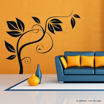 84% OFF on DeStudio DeStudio Floral Branch Nature Wall Stickers Size JUMBO WALL STICKER Sticker
