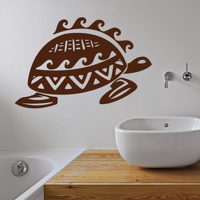 62% OFF on DeStudio Sea Turtle Tortoise Water Bath Swim Animals Wall Sticker Sticker