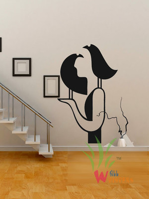 55% OFF on Wall Whispers Girl with Two Birds Vinyl Sticker 55% OFF on Wall Whispers Girl with Two Birds Vinyl Sticker