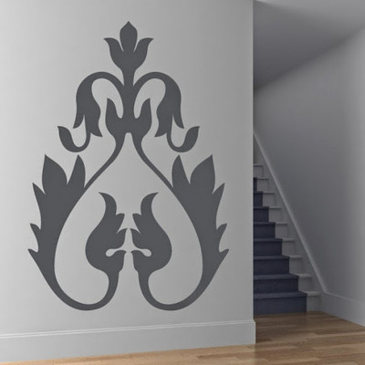 50% OFF on DeStudio Floral Decor Stickers One Size Giant WALL STICKER Sticker