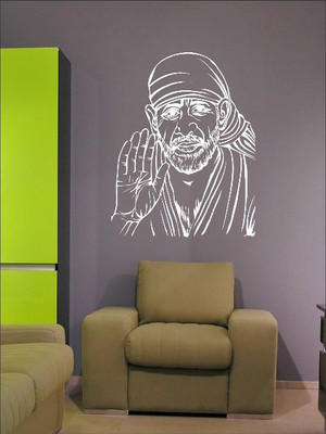 80% OFF on Wall1ders Sai Baba Blassing Sticker Sticker Pack of 1 80% OFF on Wall1ders Sai Baba Blassing Sticker Sticker Pack of 1