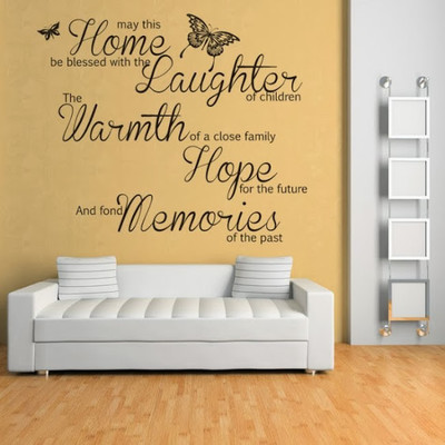 50% OFF on DeStudio DeStudio May This Home Be Blessed One Wall Stickers Size GIANT WALL STICKER Sticker