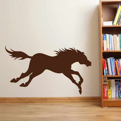 50% OFF on DeStudio Horse Silhouette Animal Wall Sticker Sticker