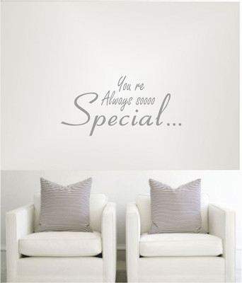 50% OFF on Ritzy You Are Sooo Special Living Room Wall Quotes Wall Decal Sticker