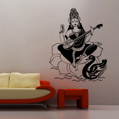 40% OFF on Creative Width Decor Maa Saraswati Vinyl Sticker Sticker Pack of 1 40% OFF on Creative Width Decor Maa Saraswati Vinyl Sticker Sticker Pack of 1