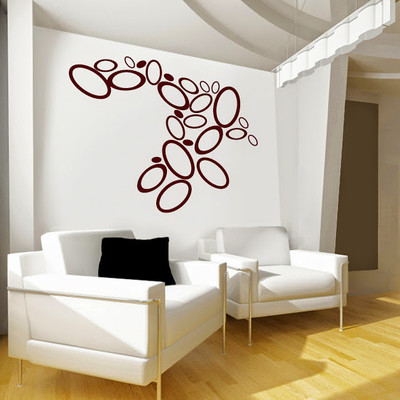 50% OFF on DeStudio DeStudio Retro Vivid Floral Two Wall Stickers Size GIANT WALL STICKER Sticker