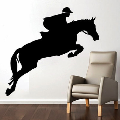 75% OFF on DeStudio Horse Riding Size Tiny Wall Sticker