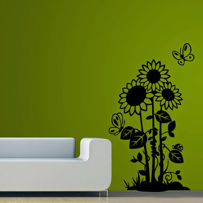 87% OFF on DeStudio Blooming Flowers Size Tiny Wall Sticker