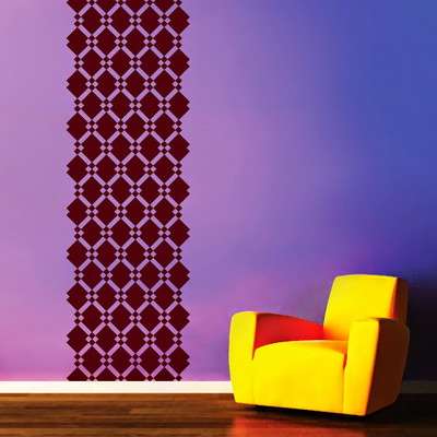 87% OFF on DeStudio DeStudio Square Diamonds Two Wall Stickers Size TINY WALL STICKER Sticker