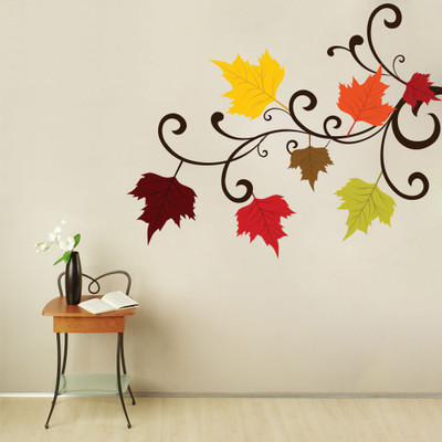82% OFF on Decor Kafe Decal Style Autumn Flowers Art Large Size- 34*28 Inch Wall Sticker Pack of 1 82% OFF on Decor Kafe Decal Style Autumn Flowers Art Large Size- 34*28 Inch Wall Sticker Pack of 1