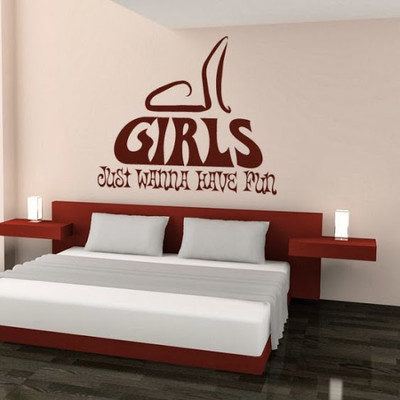 50% OFF on DeStudio DeStudio Girls Just Wanna Wall Stickers Size GIANT WALL STICKER Sticker
