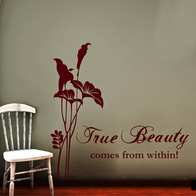 50% OFF on DeStudio DeStudio True Beauty Two Wall Stickers Size GIANT WALL STICKER Sticker