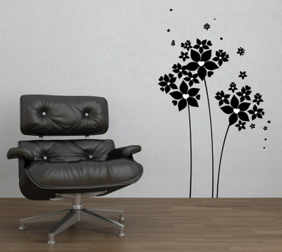 67% OFF on D��cor Kafe Decal Style Love Tree Wall Sticker Tiny Size-12*22 Inch Wall Sticker Sticker Pack of 1