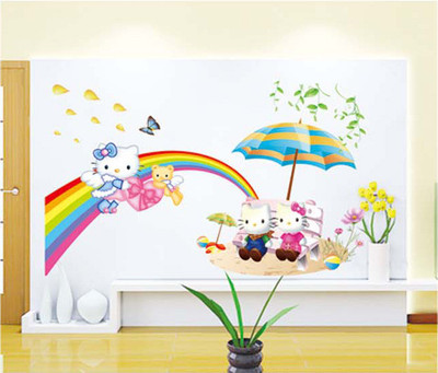 33% OFF on Pindia Quote Cats Design Wall Sticker 33% OFF on Pindia Quote Cats Design Wall Sticker