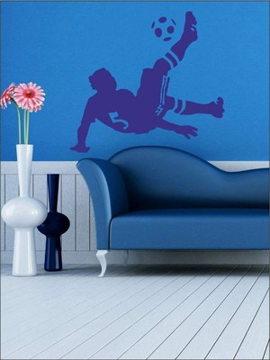 84% OFF on Wall1ders Lets Football PVC Vinyl Sticker Sticker Pack of 1