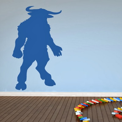 DeStudio Bull Creature Size Tiny Wall Sticker