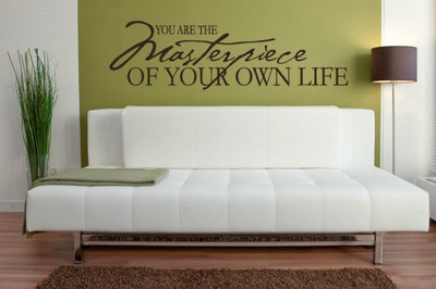 50% OFF on DeStudio DeStudio You Are The Masterpiece One Wall Stickers Size MEGA WALL STICKER Sticker