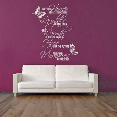 50% OFF on DeStudio DeStudio May This Home Wall Stickers Size GIANT WALL STICKER Sticker
