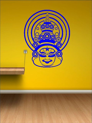 84% OFF on Wall1ders Kathakali Sticker Sticker Pack of 1