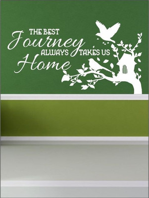 40% OFF on Wall1ders The Best Journey PVC Vinyl Sticker Pack of 1 40% OFF on Wall1ders The Best Journey PVC Vinyl Sticker Pack of 1