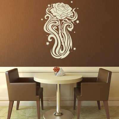 68% OFF on DeStudio Stars And Full Rose Flowers Size Small Wall Sticker 68% OFF on DeStudio Stars And Full Rose Flowers Size Small Wall Sticker