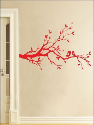 80% OFF on Wall1ders Loving Bird PVC Vinyl Sticker Sticker Pack of 1