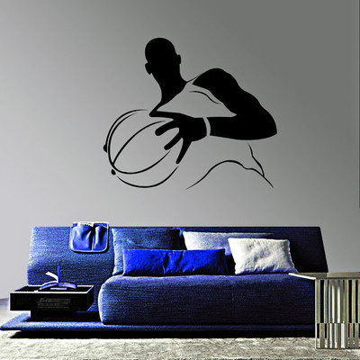 87% OFF on DeStudio Basketball Player Size Tiny Wall Sticker