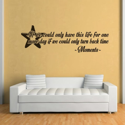 50% OFF on DeStudio DeStudio If We Could Only Have One Wall Stickers Size MEGA WALL STICKER Sticker