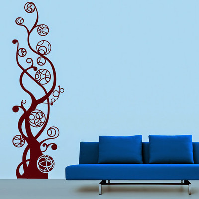 87% OFF on DeStudio DeStudio Vine Swirl Wall Stickers Size TINY WALL STICKER Sticker