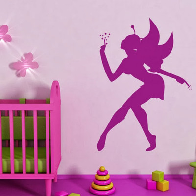 50% OFF on DeStudio DeStudio Fairy Blowing Dust Wall Stickers Size LARGE WALL STICKER Sticker