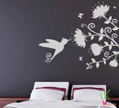 23% OFF on Wall Whispers Bird Sucking Honey Vinyl Sticker 23% OFF on Wall Whispers Bird Sucking Honey Vinyl Sticker
