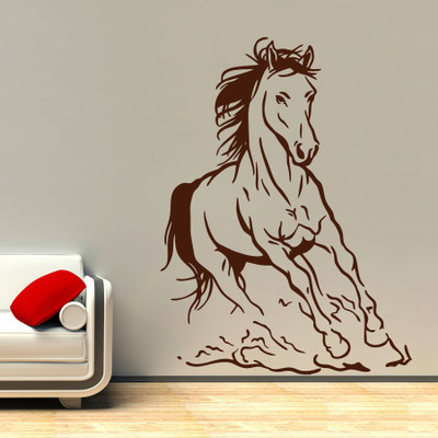 69% OFF on D��cor Kafe Decal Style Running Horse Wall Art Tiny Size-13*19 Inch Wall Sticker Sticker Pack of 1 69% OFF on D��cor Kafe Decal Style Running Horse Wall Art Tiny Size-13*19 Inch Wall Sticker Sticker Pack of 1