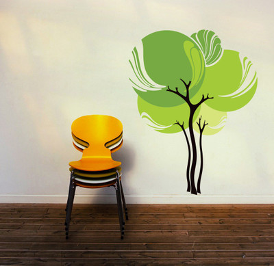 83% OFF on Decor Kafe Decal Style Green Tree Art Medium Size- 22*29 Inch Wall Sticker Pack of 1 83% OFF on Decor Kafe Decal Style Green Tree Art Medium Size- 22*29 Inch Wall Sticker Pack of 1
