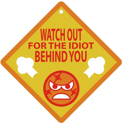 38% OFF on Shopisky Bumper PVC for Your Car Sticker