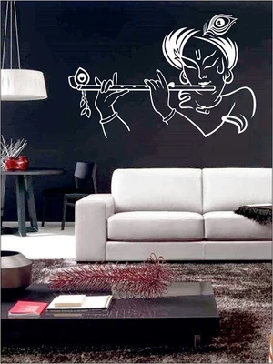 82% OFF on Wall1ders Your Krishna PVC Vinyl Sticker Sticker Pack of 1