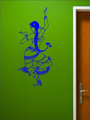 77% OFF on Wall1ders Dancing Lady Sticker Sticker Pack of 1