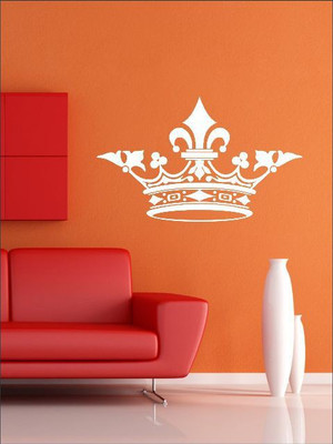82% OFF on Wall1ders Crown Sticker Sticker Pack of 1