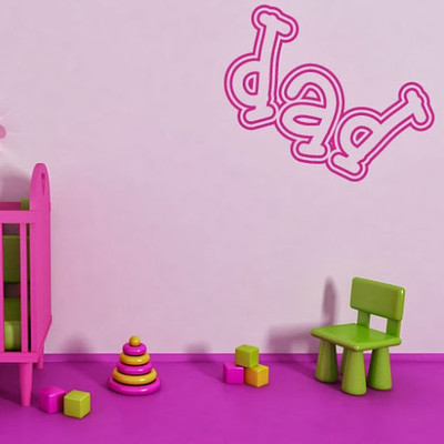 50% OFF on DeStudio DeStudio Dad Wall Stickers Size MEGA WALL STICKER Sticker