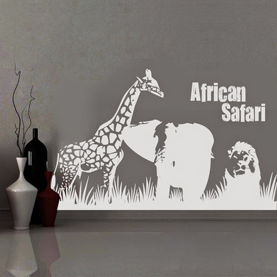 87% OFF on DeStudio African Safari One Size Tiny Wall Sticker