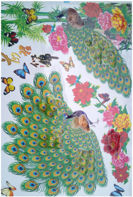 33% OFF on Pindia 3d Quote Peacock Design Wall Sticker 33% OFF on Pindia 3d Quote Peacock Design Wall Sticker