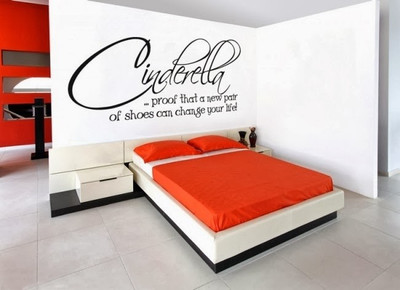 50% OFF on DeStudio DeStudio Cinderella Proof One Wall Stickers Size GIANT WALL STICKER Sticker