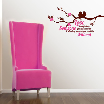 24% OFF on Chipakk Finding Love Decal Pigmented Polyvinyl Sticker