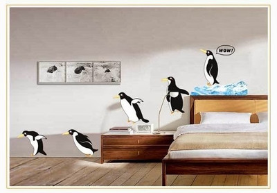 62% OFF on WoW Wall Stickers Penguien PVC Removable Sticker 62% OFF on WoW Wall Stickers Penguien PVC Removable Sticker