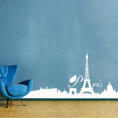 62% OFF on DeStudio DeStudio City Of Paris One Wall Stickers Size MEDIUM WALL STICKER Sticker