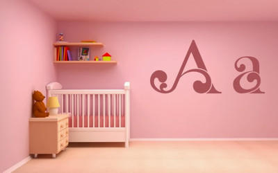 50% OFF on DeStudio DeStudio A Alphabet Wall Stickers Size LARGE WALL STICKER Sticker