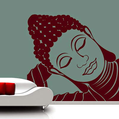 50% OFF on DeStudio DeStudio Resting Buddha Two Wall Stickers Size JUMBO WALL STICKER Sticker