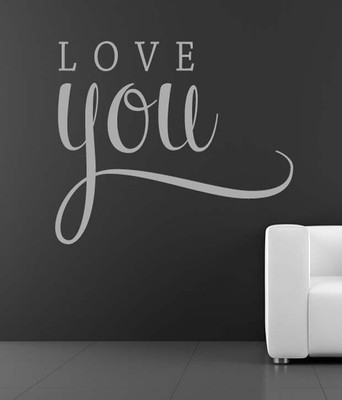 50% OFF on Ritzy Love You Living Room Wall Quote Wall Decal Sticker 50% OFF on Ritzy Love You Living Room Wall Quote Wall Decal Sticker